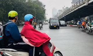 Miền Bắc mưa nhỏ, mưa phùn, nền nhiệt tăng nhanh từ ngày mai