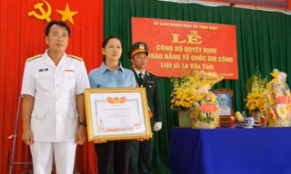 Gia cảnh khó khăn của gia đình liệt sĩ Trần Bá Diệu 