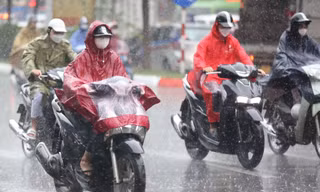 Bão số 3 vừa qua, miền Bắc lại sắp mưa lớn