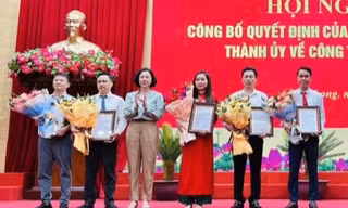 Thành phố Hạ Long bổ nhiệm, luân chuyển nhiều cán bộ chủ chốt