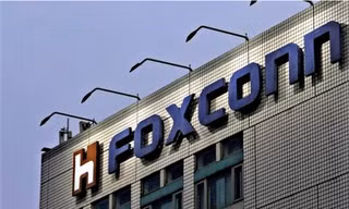Logo của Foxconn. (Ảnh: The Investor)