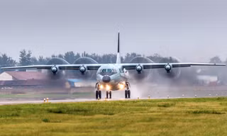 Một chiếc Y-9 của Không quân Trung Quốc. (Ảnh: Xinhua)