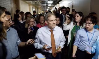 Ông Jim Jordan là một trong những gương mặt sẽ chạy đua vị trí chủ tịch Hạ viện Mỹ. (Ảnh: Reuters)