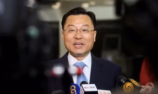 Đại sứ Trung Quốc tại Mỹ Tạ Phong. (Ảnh: Reuters)