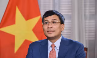 Thứ trưởng Ngoại giao Nguyễn Minh Vũ. (Ảnh: Mofa)