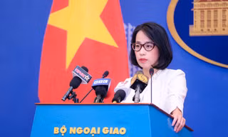 Phó Phát ngôn viên Bộ Ngoại giao Phạm Thu Hằng. (Ảnh: Mofa)