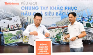 Hơn 2 tỷ đồng được quyên góp trong ngày đầu báo Tiền Phong kêu gọi ủng hộ đồng bào vùng lũ