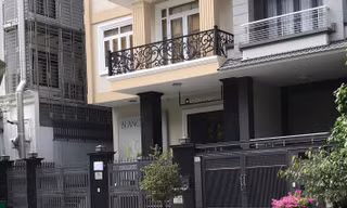Hiện trường vụ án đang được phong tỏa để điều tra.