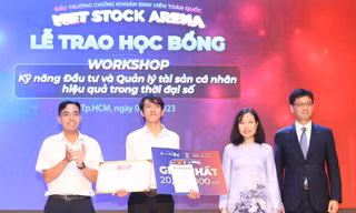 Nam sinh vượt hơn 3.200 thí sinh, giành giải thưởng cao nhất sân chơi tài chính