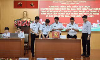 TPHCM: 27 cơ quan, tổ chức được chọn xác minh tài sản, thu nhập