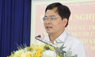 'Ứng cử viên Nguyễn Anh Tuấn thể hiện tâm huyết trong vấn đề bảo vệ chủ quyền'