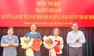 Điều động 3 cán bộ đến công tác tại Ban Tổ chức Thành ủy TPHCM 