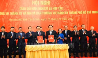 Hai thành phố lớn nhất nước hợp tác toàn diện nhằm thúc đẩy kinh tế - xã hội