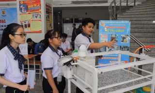 Nhiều sản phẩm phục vụ đời sống tranh tài Hội thi Tin học trẻ toàn quốc 