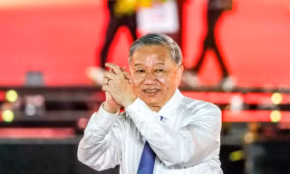 Tổng Bí thư Tô Lâm và Tổng Bí thư, Chủ tịch nước Lào Thongloun Sisoulith dự chương trình 'Mùa xuân thống nhất'