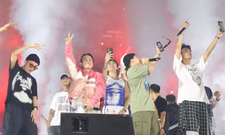 BinZ, SOOBIN cùng dàn rapper 'thổi bùng' nhạc hội sinh viên