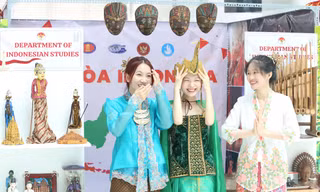 Bạn trẻ Việt hào hứng trải nghiệm ngày hội văn hóa hội nhập