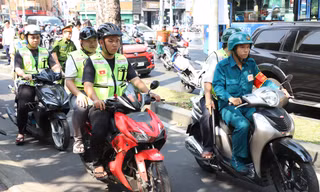 Tuổi trẻ TPHCM chung sức làm đẹp môi trường, đảm bảo an ninh, an toàn trên phố 