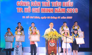 Vinh danh 12 công dân trẻ tiêu biểu TPHCM 2019