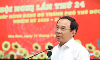 Bí thư Nguyễn Văn Nên: Tính toán xây hồ điều tiết chống ngập cho TP Thủ Đức
