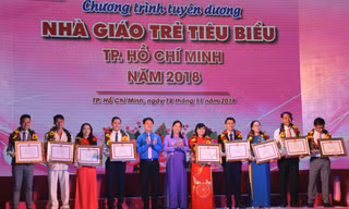 Thành đoàn TPHCM vinh danh 248 nhà giáo trẻ tiêu biểu