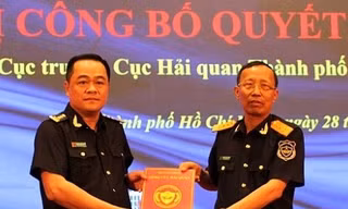 Cục Hải quan TPHCM có lãnh đạo mới