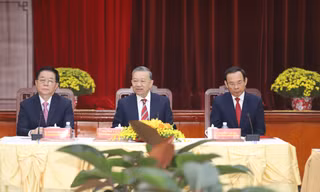 Tổng Bí thư Tô Lâm gặp mặt các nguyên lãnh đạo Đảng, Nhà nước