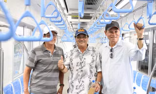 Người TPHCM lần đầu tiên đi metro Bến Thành - Suối Tiên dài 12 km 