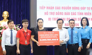 TPHCM tiếp nhận hơn 300 tỷ đồng hỗ trợ đồng bào miền Bắc khắc phục hậu quả bão số 3