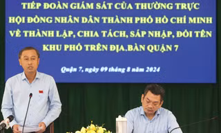 TPHCM giám sát việc thành lập, chia tách, sáp nhập khu phố ở quận 7