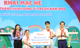 Chăm lo để thiếu nhi có một mùa hè vui tươi, bổ ích