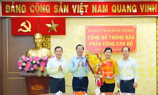 Thành ủy TPHCM phân công cán bộ phụ trách Đảng bộ quận 1 