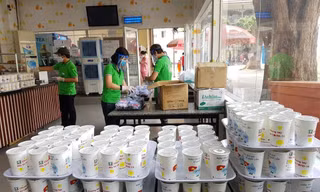 Tiếp nối 'Hành trình của những chiếc ly giấy' đến vùng dịch