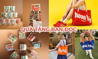 Quà tặng bạn đọc: "Mở bát" năm mới cùng nến thơm và túi xách thông điệp