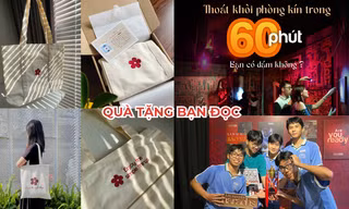 Quà tặng bạn đọc: Rinh túi tote xinh, chinh phục thế giới nhập vai và giải đố