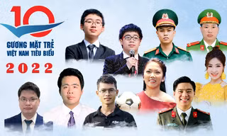 Chân dung 10 Gương mặt trẻ Việt Nam tiêu biểu năm 2022