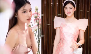 Á hậu Ngọc Thảo diện váy cúp ngực nóng bỏng, Á hậu Thanh Tú yêu kiều như 'cô ba Sài Gòn'