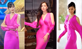 'Đụng hàng' cả Hoàng Thuỳ và Mâu Thuỷ, Mai Phương Thuý vẫn nổi bật nhờ tỷ lệ body hoàn hảo