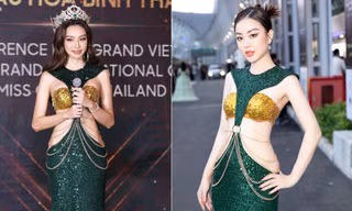 Đụng váy cut-out táo bạo với Thuỳ Tiên, bà trùm phim "Bão ngầm" khoe vóc dáng nóng bỏng