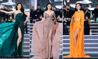 Màn trình diễn dạ hội đẹp lung linh của Top 45 Miss World VN 2022 trong đêm chung khảo 