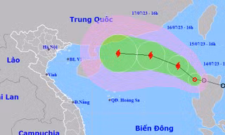 Áp thấp nhiệt đới vào Biển Đông, khả năng mạnh lên thành bão