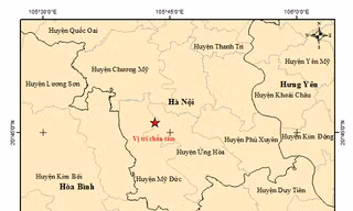 Động đất mạnh 4.0 độ ở Hà Nội