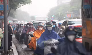 Đón không khí lạnh yếu, miền Bắc mưa kéo dài