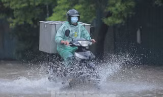 Từ đêm nay, miền Bắc đón mưa lớn