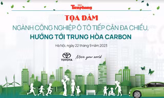[TOẠ ĐÀM] Ngành công nghiệp ô tô hướng tới trung hòa carbon