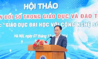 Thứ trưởng Hoàng Minh Sơn: Không ngành nào hưởng lợi từ chuyển đổi số như Giáo dục