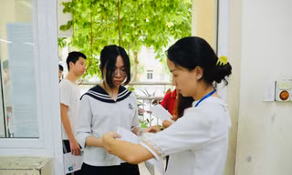 Trung bình 8,3 điểm mỗi môn mới trúng tuyển lớp 10 Trường Lương Thế Vinh