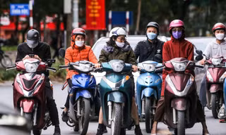 Miền Bắc nắng hanh kéo dài, đêm và sáng buốt giá