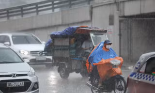 Miền Bắc sắp đón 2 đợt mưa dông. Ảnh: Như Ý
