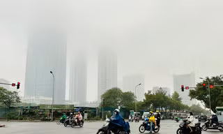 Miền Bắc sương mù, mưa phùn kéo dài